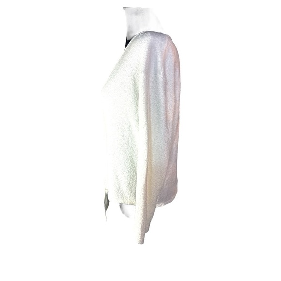 Madewell Textured Tie Front Shirt Size Medium - Picture 5 of 9